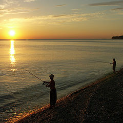 photo "Evening fishing"