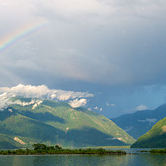 photo "The evening after the rain"