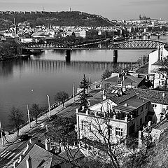 фото "Влтава и Прага"
