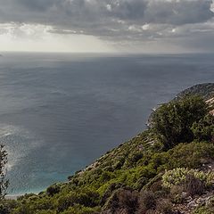 фото "Приходит вечер, и море смыкается с небом"