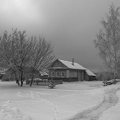 фото "Зимняя деревенька"