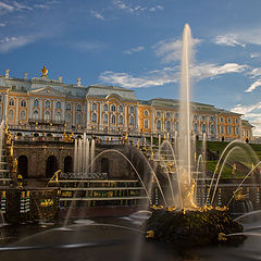 фото "Петергоф на закате"