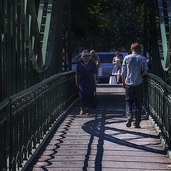 фото "По полосатому мосту"