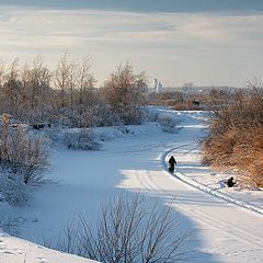 фото "По замёршей реке"