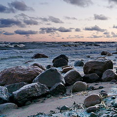 photo "February on the Gulf of Finland. AA beach."