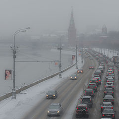 фото "Заснеженная Москва"