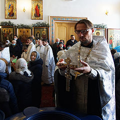 фото "Освящение воды на Крещение"