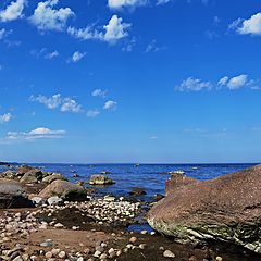 photo "when the water left. Saka beach, Ida Viru County, Estonia"