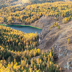 фото "Верхнее озеро Уч-Кёль"