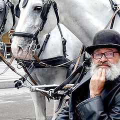 photo "Portrait of the coachman"