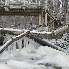 фото "Первый мороз на реке Валасте"