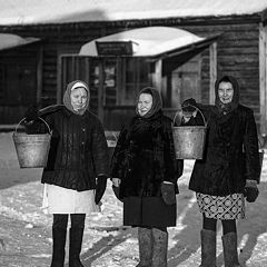 фото "1973 г. Сухоборка. Вятские сударыни."