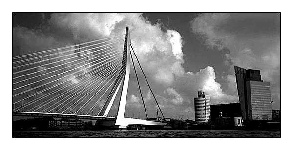 photo "Rotterdam brigde" tags: architecture, travel, landscape, Europe