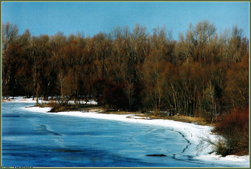 фото "Blue(s) of the Spring River" метки: пейзаж, весна
