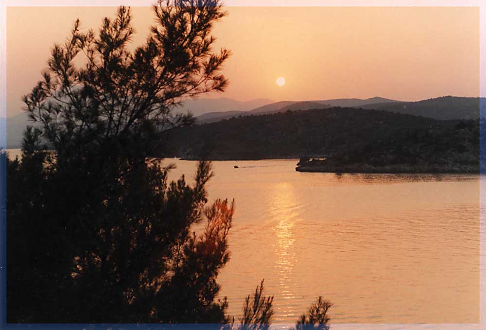 photo "Dream islands. Poros." tags: landscape, travel, Europe, sunset