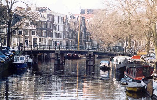 фото "Amsterdam: One of the canals" метки: путешествия, Европа