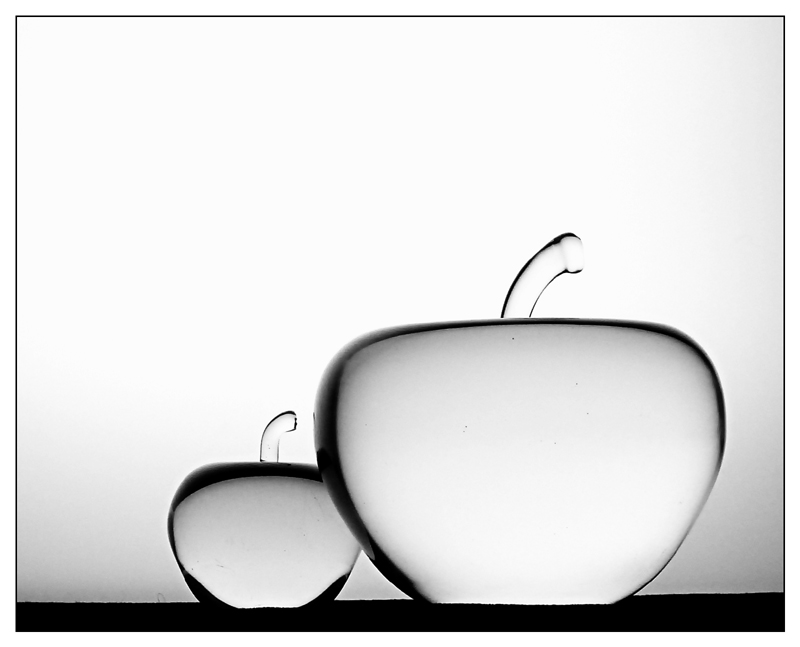 photo "The apple" tags: black&white, 