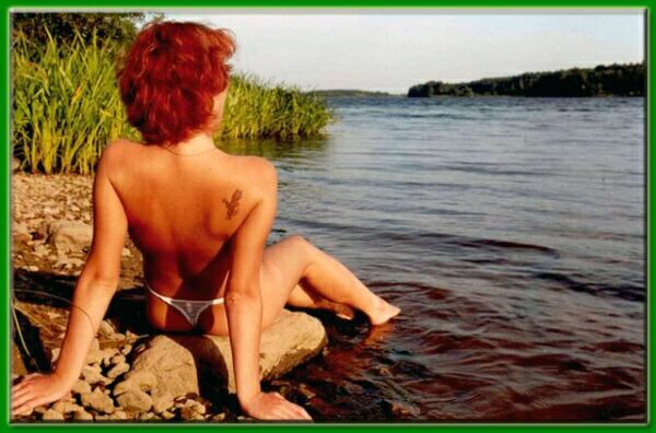 photo "V razdum^e ..." tags: nude, landscape, water