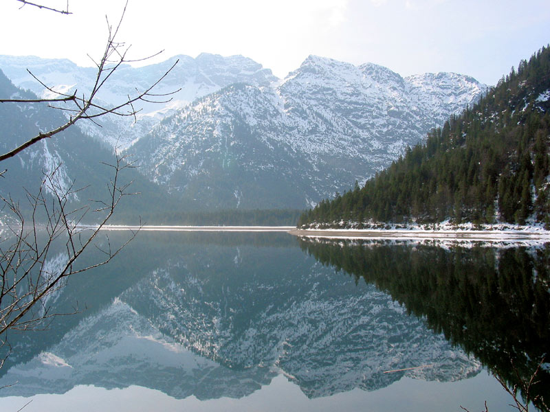 photo "Plansee in the spring (Austria)" tags: montage, landscape, spring