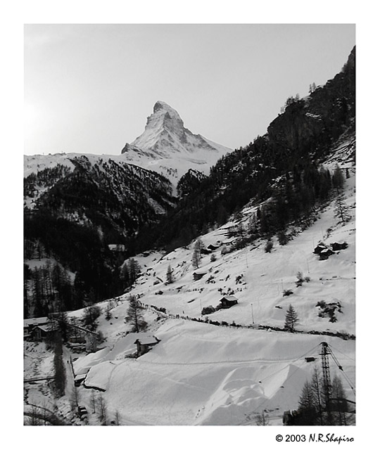 photo "Matterhorn II" tags: landscape, mountains, winter