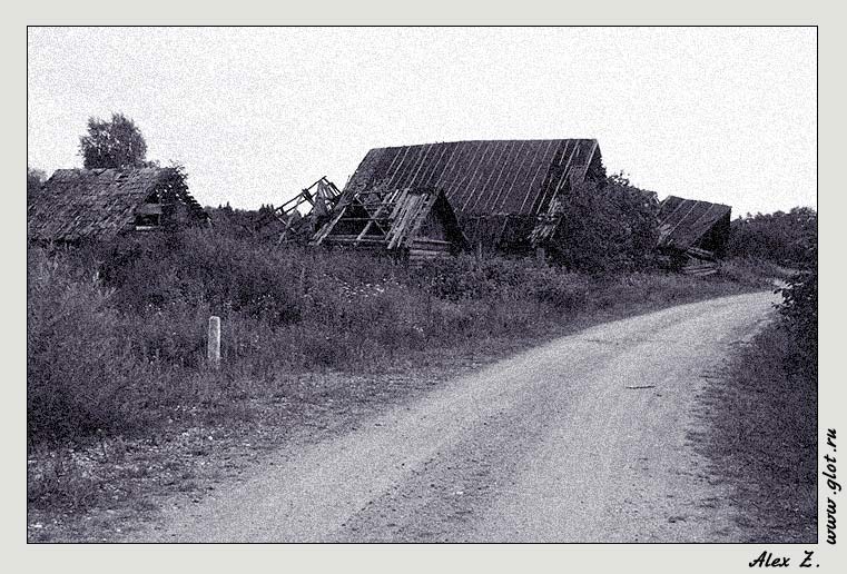 photo "Dead village" tags: genre, 