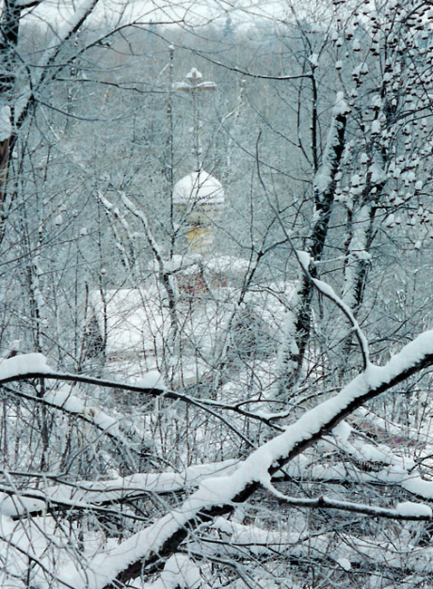 photo "The chapel." tags: misc., landscape, winter