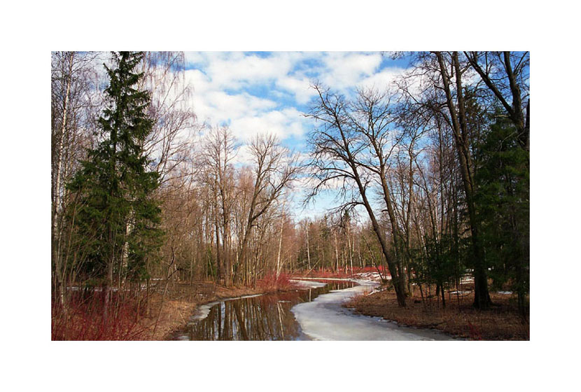 photo "Spring landscape with clouds" tags: landscape, clouds, spring