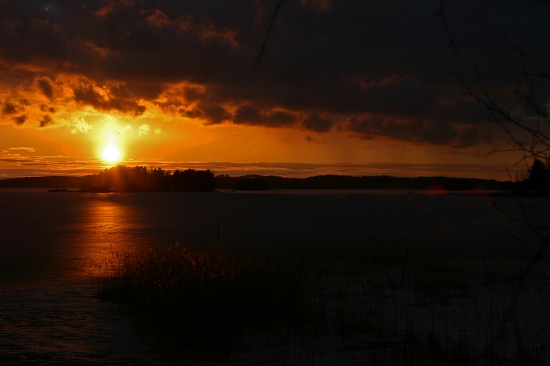 photo "Day ends..." tags: landscape, sunset