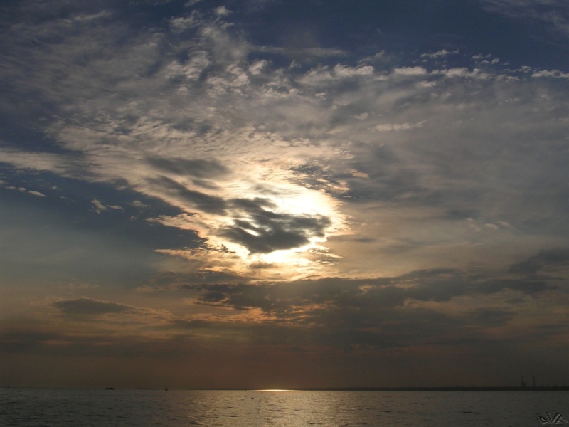 photo "Gulf" tags: landscape, sunset, water