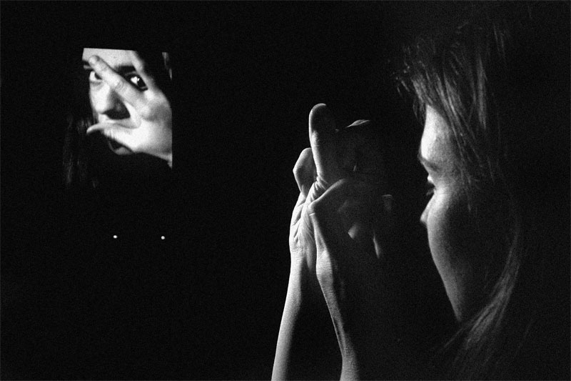 photo "...vo temninata (12) / ... in the darknes (12)" tags: black&white, portrait, woman