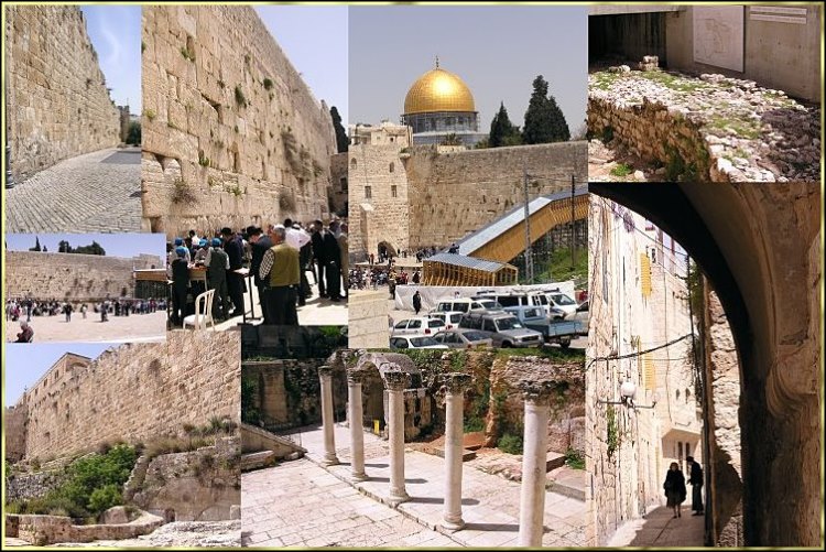 photo "Jerusalem - a collage" tags: travel, reporting, Europe