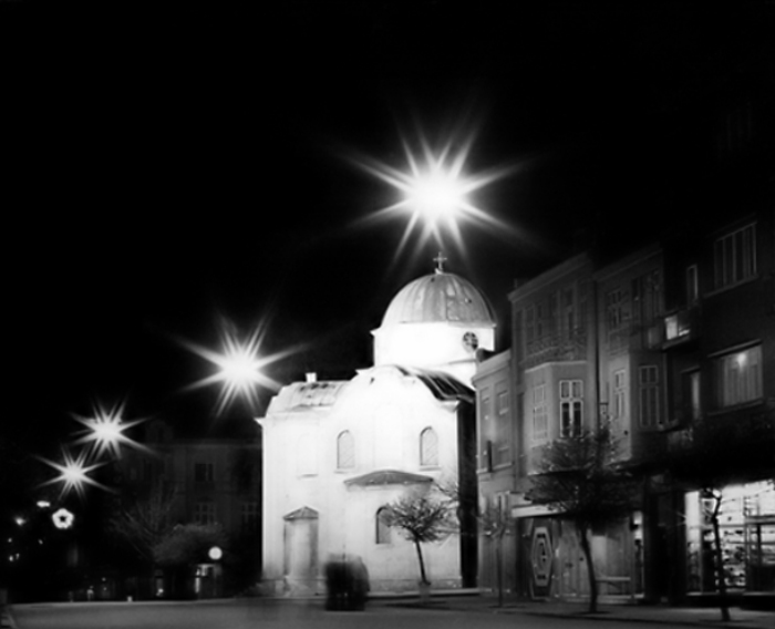 фото "Ночни город/Night town/" метки: черно-белые, 