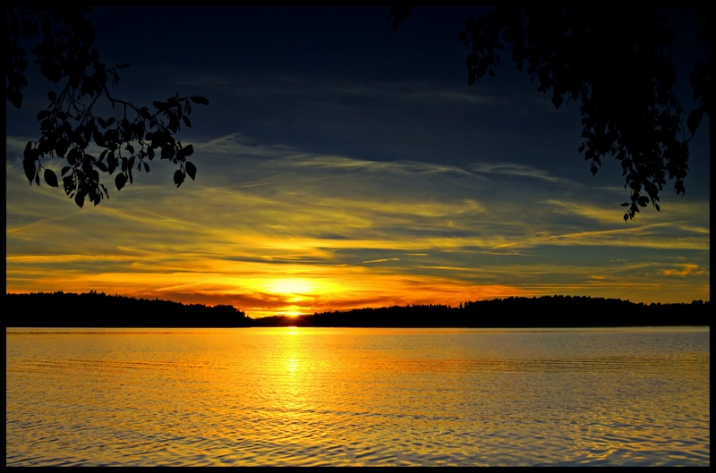 photo "September sunset" tags: landscape, sunset