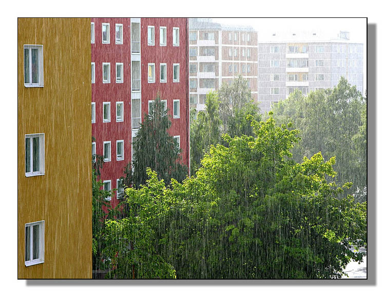 photo "Rain in the city" tags: architecture, landscape, 