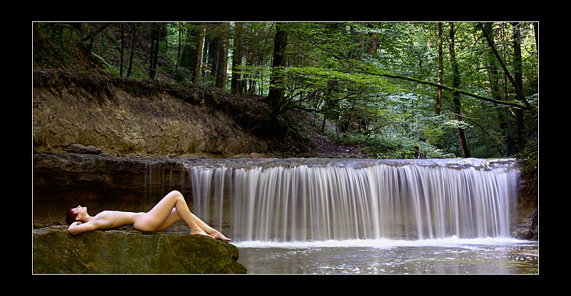 фото "Waterfall" метки: ню, 