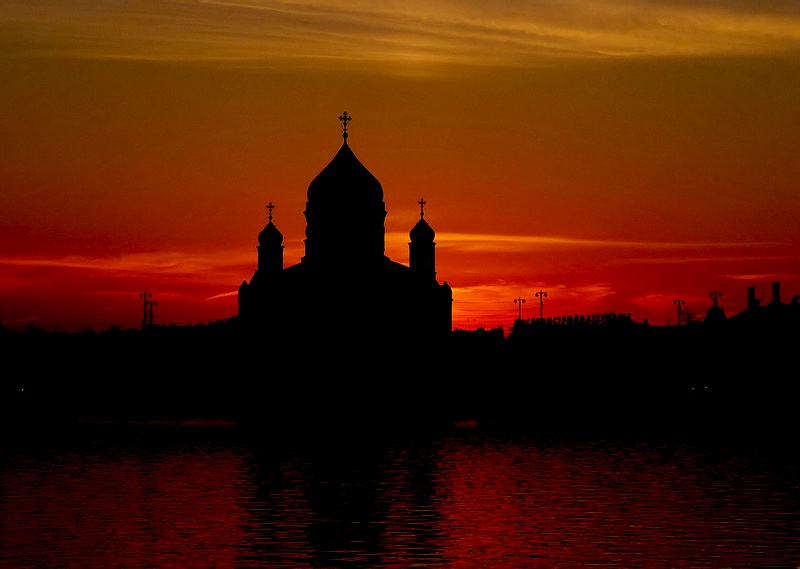 фото "Кровавый закат" метки: пейзаж, закат