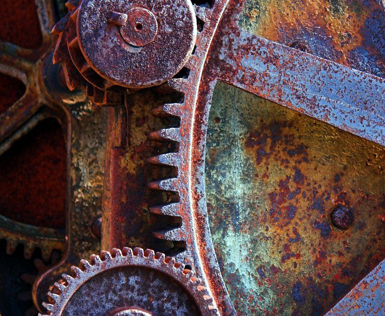 photo "Gearwheels" tags: technics, 