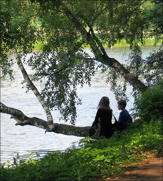 photo "Silent conversation." tags: landscape, water