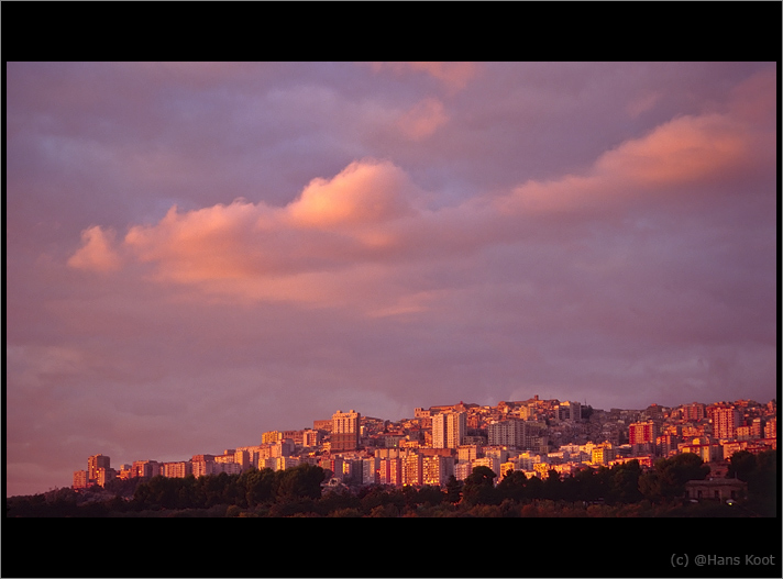 photo "agrigento... at sunset" tags: architecture, landscape, sunset