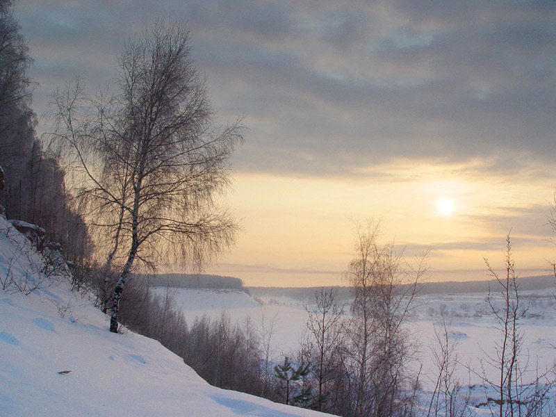 photo "***" tags: landscape, sunset, winter