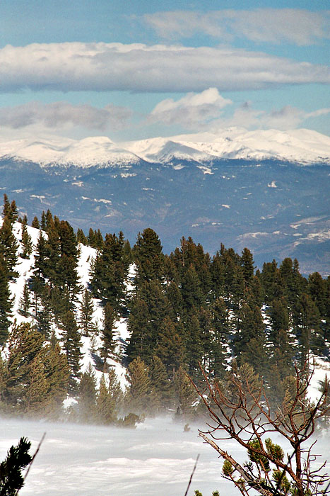 photo "A View to Rila Mountain" tags: landscape, mountains, winter