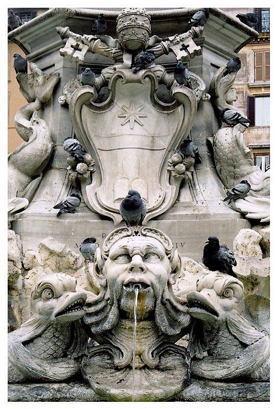 фото "La Fontana del Pantheon" метки: архитектура, путешествия, пейзаж, Европа
