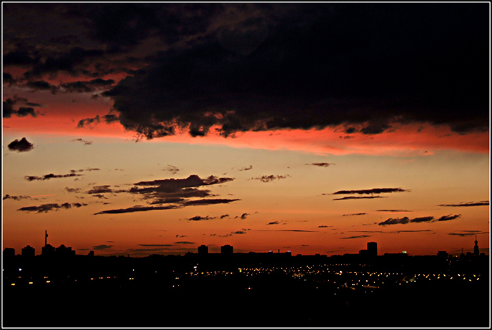 photo "West of Moscow" tags: landscape, night, sunset