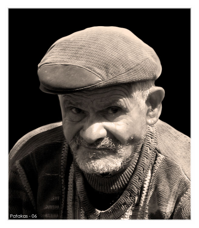 photo "Old Man II" tags: portrait, black&white, man