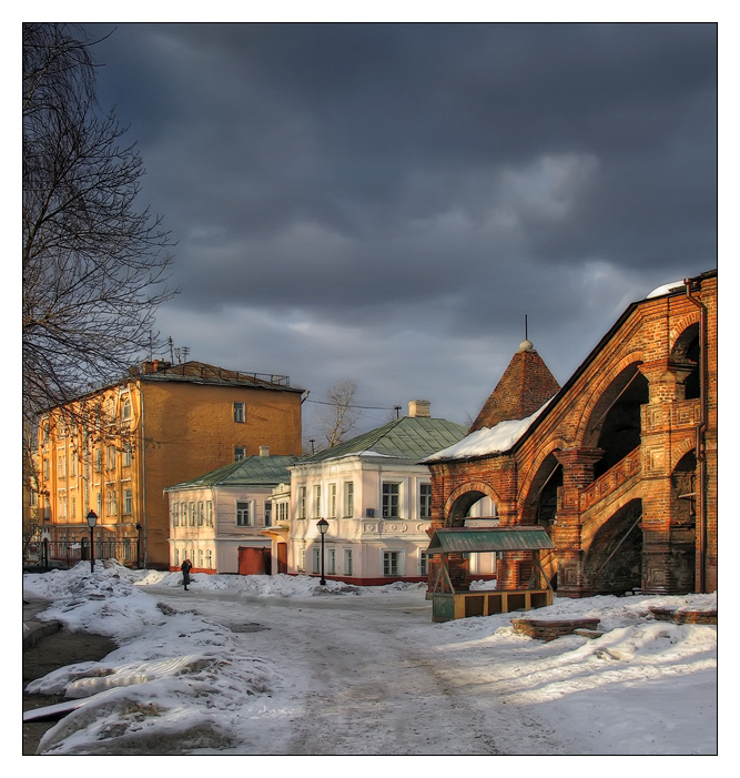 photo "Winter" tags: architecture, landscape, winter