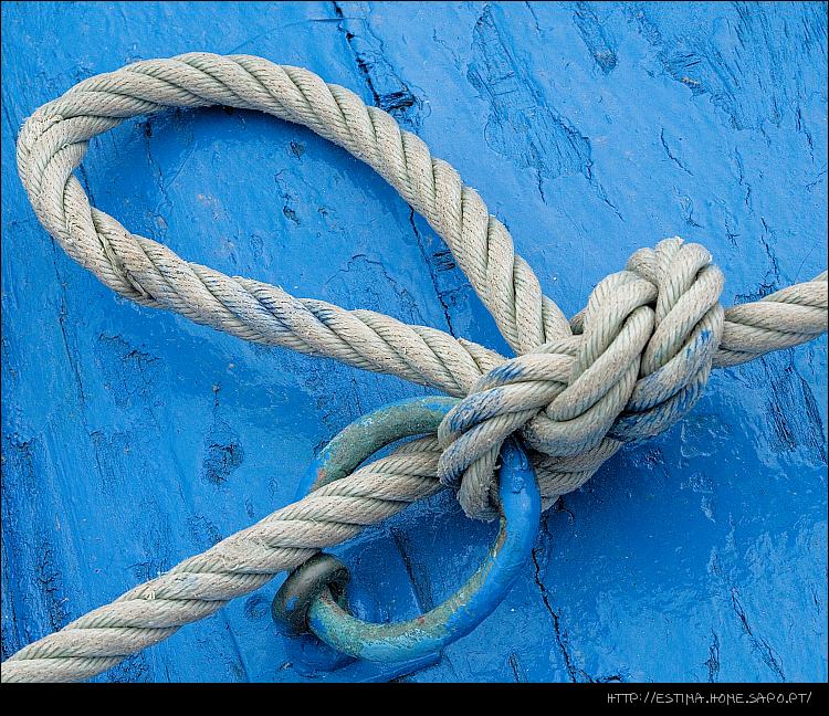 photo "Rope in Blue" tags: abstract, 