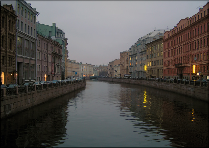 фото "Питер осенью. В дождливый серый день..." метки: город, 