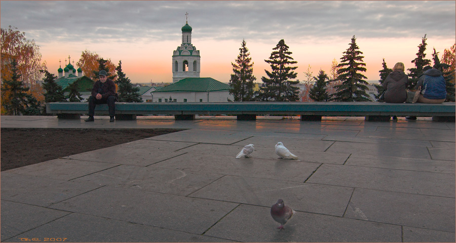 фото "Вечером" метки: пейзаж, город, 