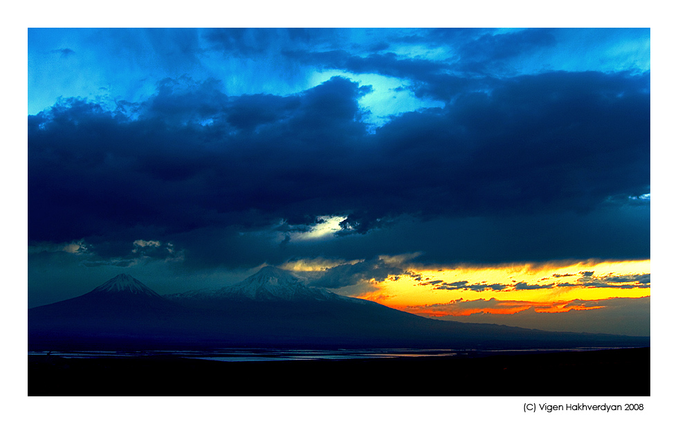 фото "Волшебный Арарат" метки: пейзаж, горы, закат
