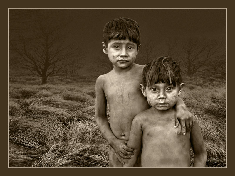 фото "BROTHERS" метки: портрет, черно-белые, дети
